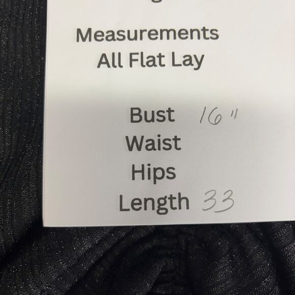 Anthropologie Lea & Viola Little Black Dress Silhouette XS Contour Bold Flirty - Picture 9 of 10